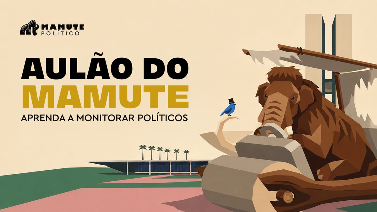 Vamos dar um 'aulão' para ensinar a monitorar políticos do Congresso Nacional